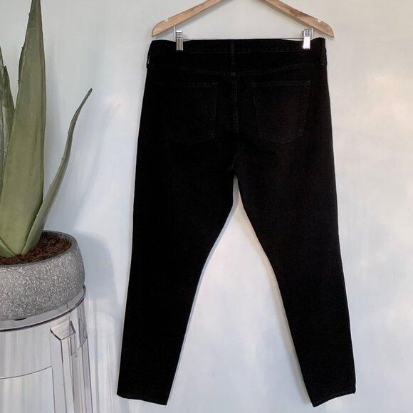 Gap Super Slimming True Skinny 32 / 14 Matte Black jeans - Picture 6 of 8